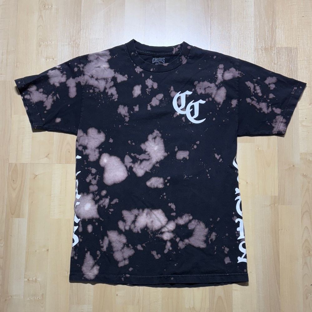 Crooks & Castles Black Tee Tie-Dye